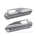 Handle Titanium Folding Knife Pocket Multi-functional